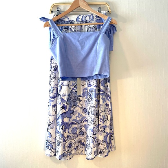 2 Piece‎ Floral Midi Skirt Set - Picture 1 of 5